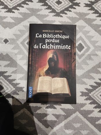 Livre : la bibliothèque perdue de l'alchimiste