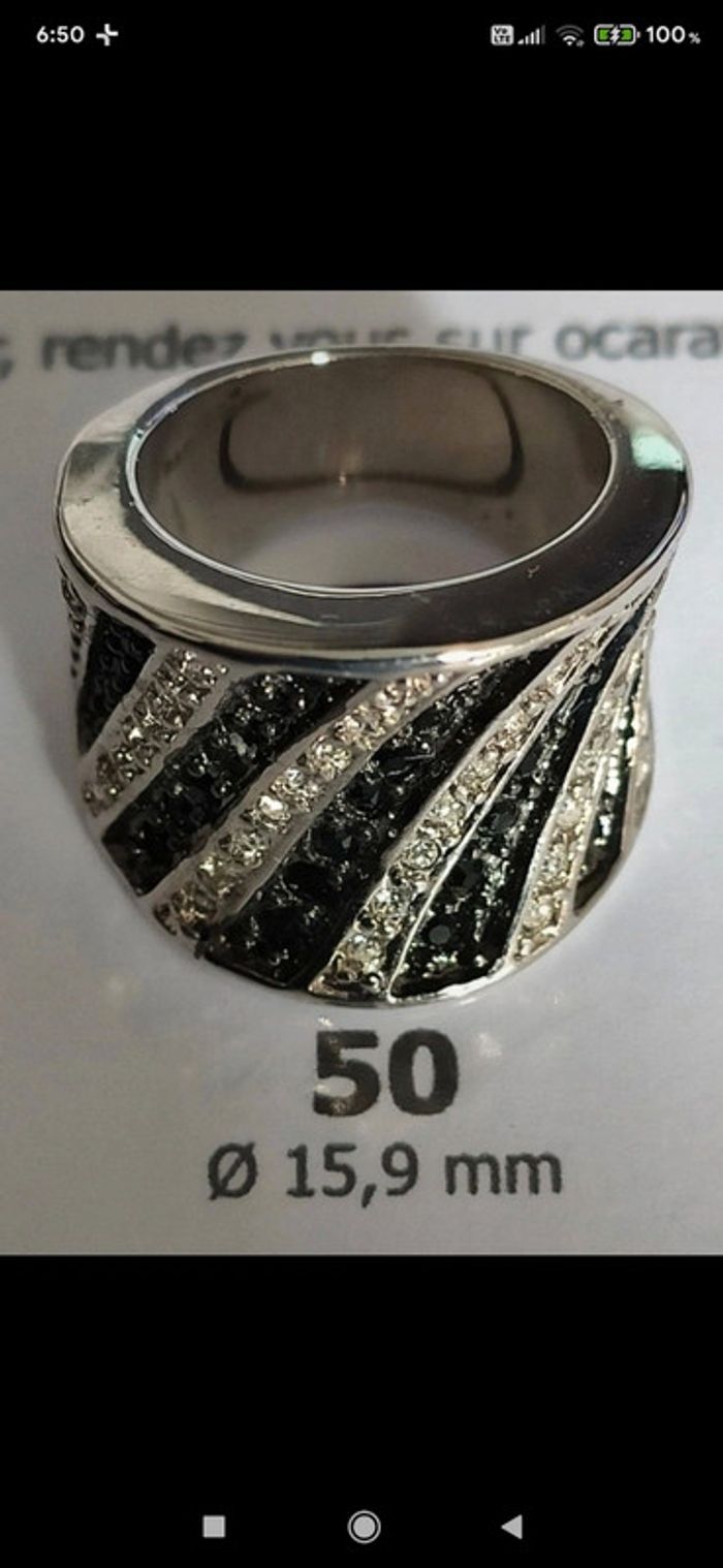 Bague cristaux - photo numéro 6