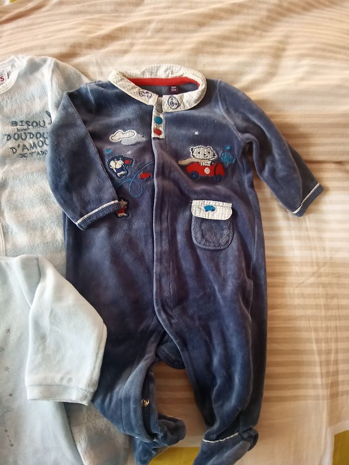 Lot 4 pyjama velours - photo numéro 5