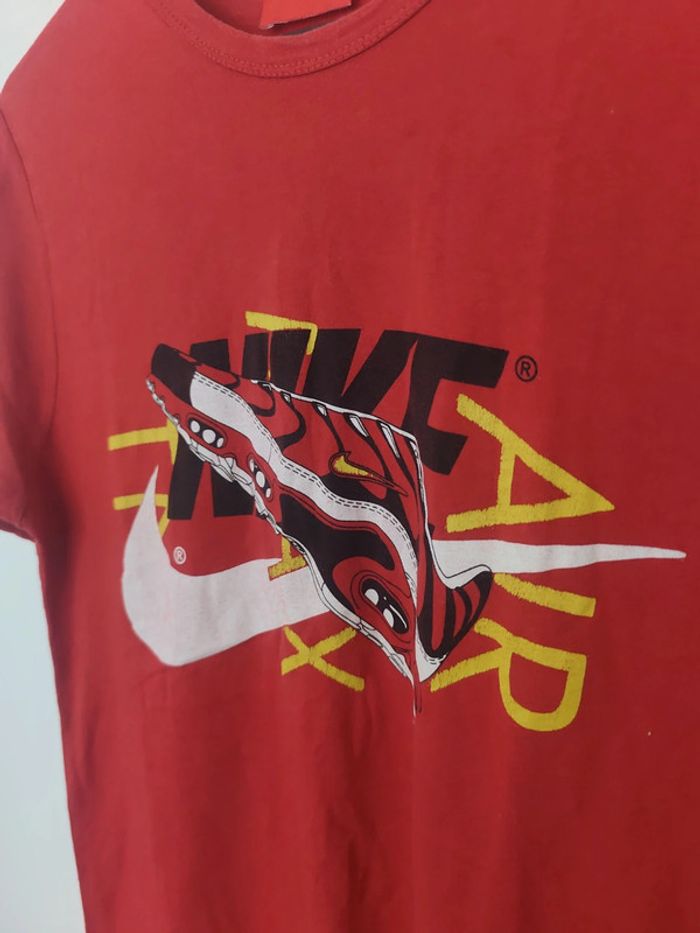 Tshirt rouge Nike air max TN - photo numéro 3