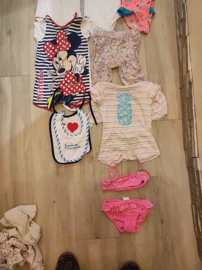 Lot 12 mois été fille très coloré - photo numéro 2