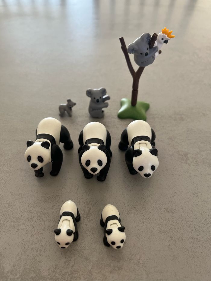 Playmobil Lot Animaux Pandas