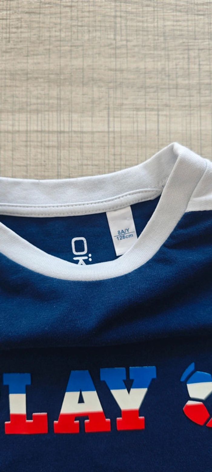 Tee-shirt Okaïdi 8 ans foot - photo numéro 3
