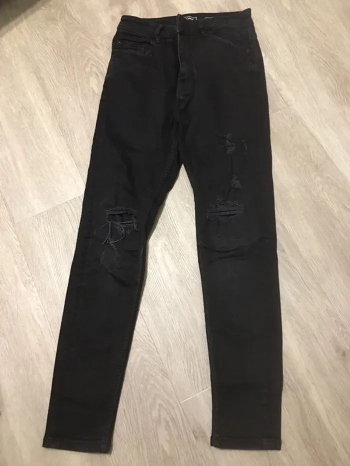 Jean à trou Pull&Bear