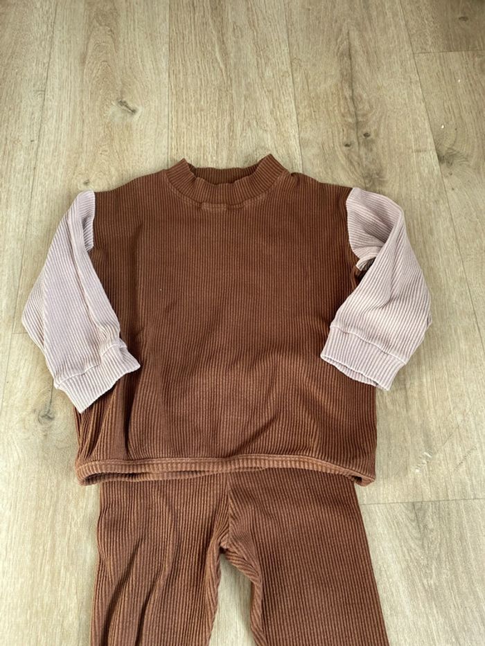 Ensemble mixte legging sweat 4 ans Isbae - photo numéro 3