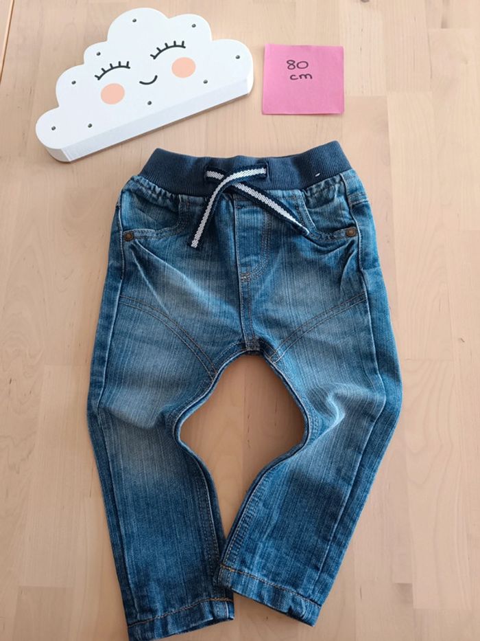 Jean bleu 80cm - photo numéro 2