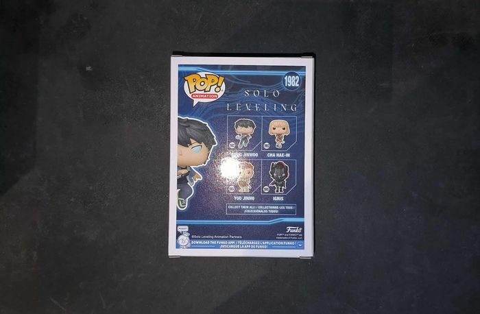 Figurine Funko Pop / Sung Jinwoo 1982 / Solo Leveling - photo numéro 2