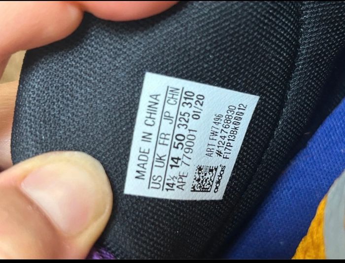 Basket Adidas Harden 49/50 - photo numéro 4