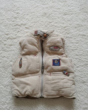 Doudoune sans manche 6 mois