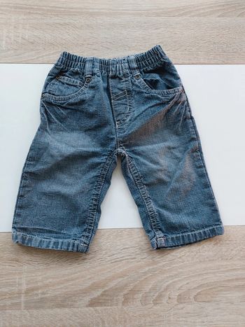 Jean taille élastique