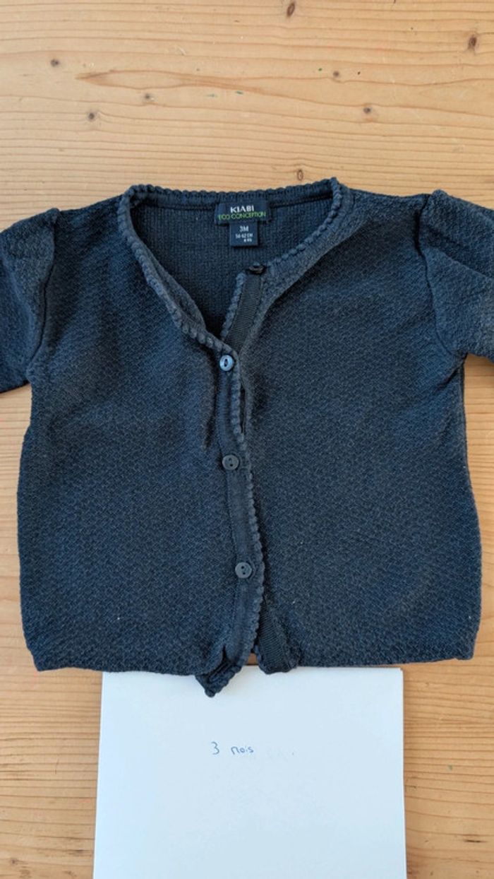 Gilet bébé fille