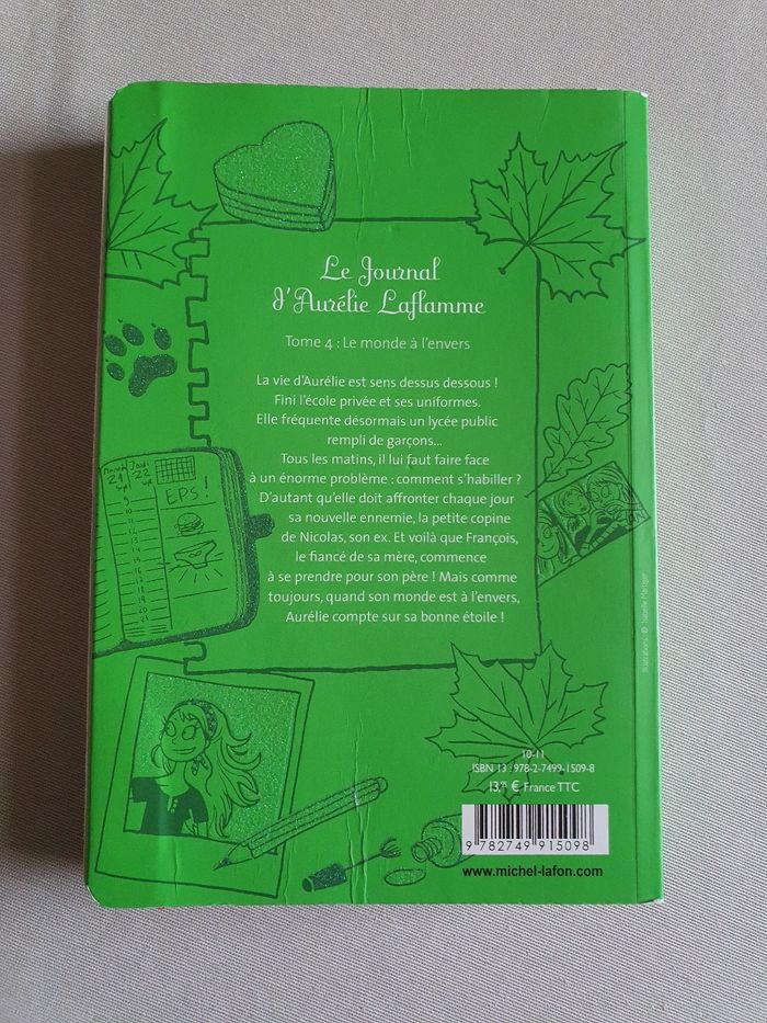 Livre Aurélie Laflamme T4 - photo numéro 2