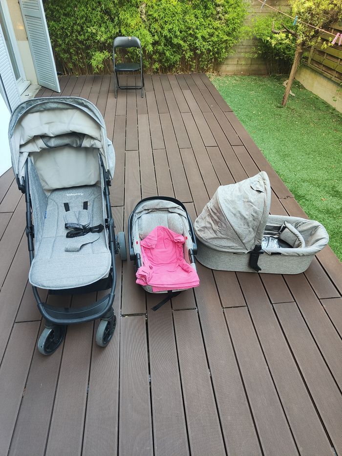 Poussette Babycare trio triade