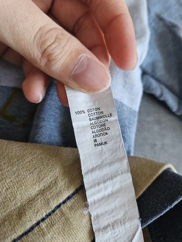 T-shirt à manches longues doublé garçon - Taille 5 ans (110cm) - Catimini - Marine et beige - photo numéro 6