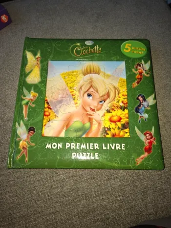 Livre Puzzle "La fée Clochette"