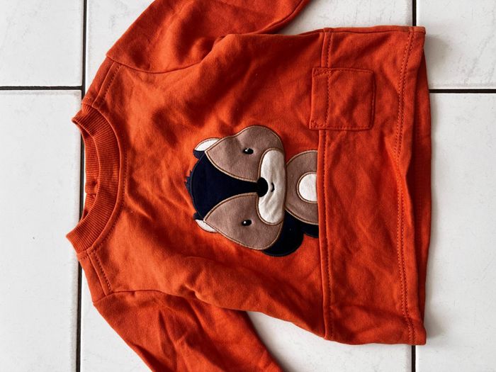 Pull orange - photo numéro 2