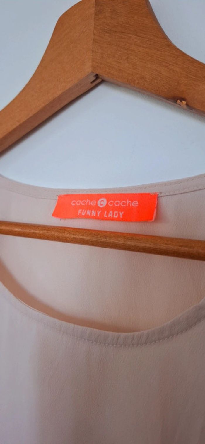 🌸 Blouse sans manches rose pâle – Neuve – Parfaite pour la rentrée - photo numéro 6