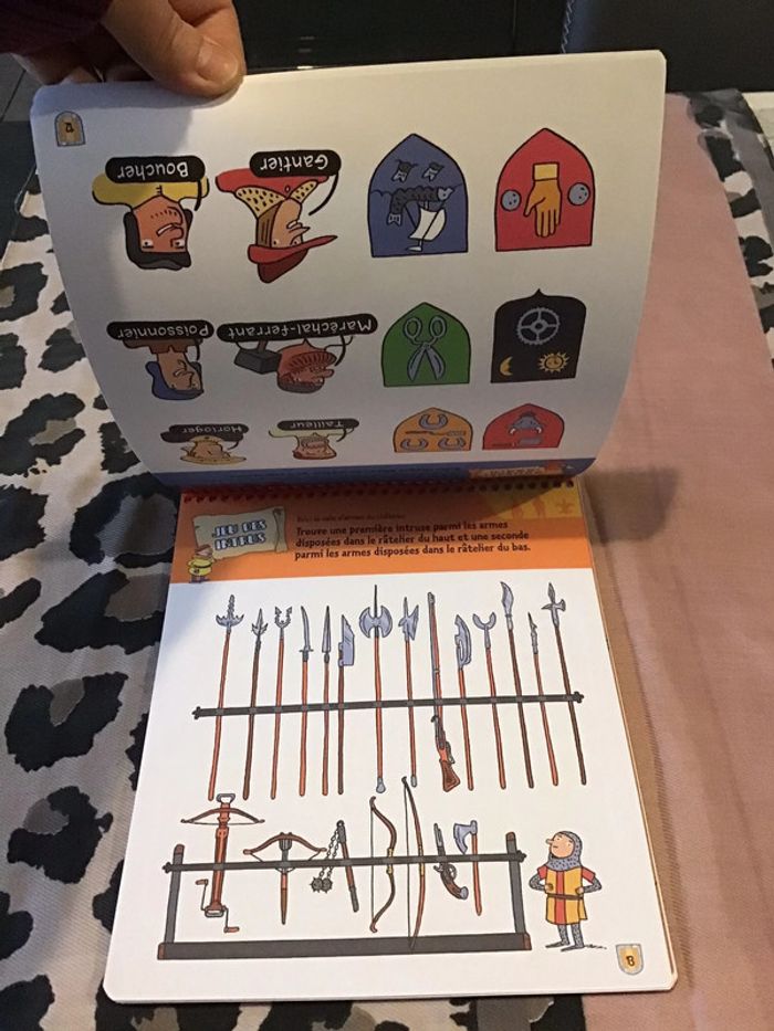 Livre multi activités Au temps des chevaliers - photo numéro 8