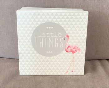 Boîte en métal flamant rose maison du monde