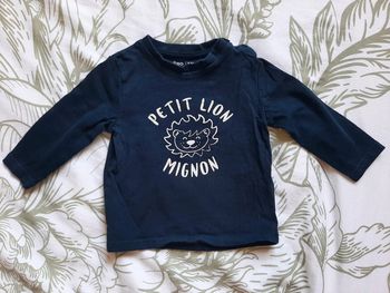 Tee-shirt manche longue 6mois
