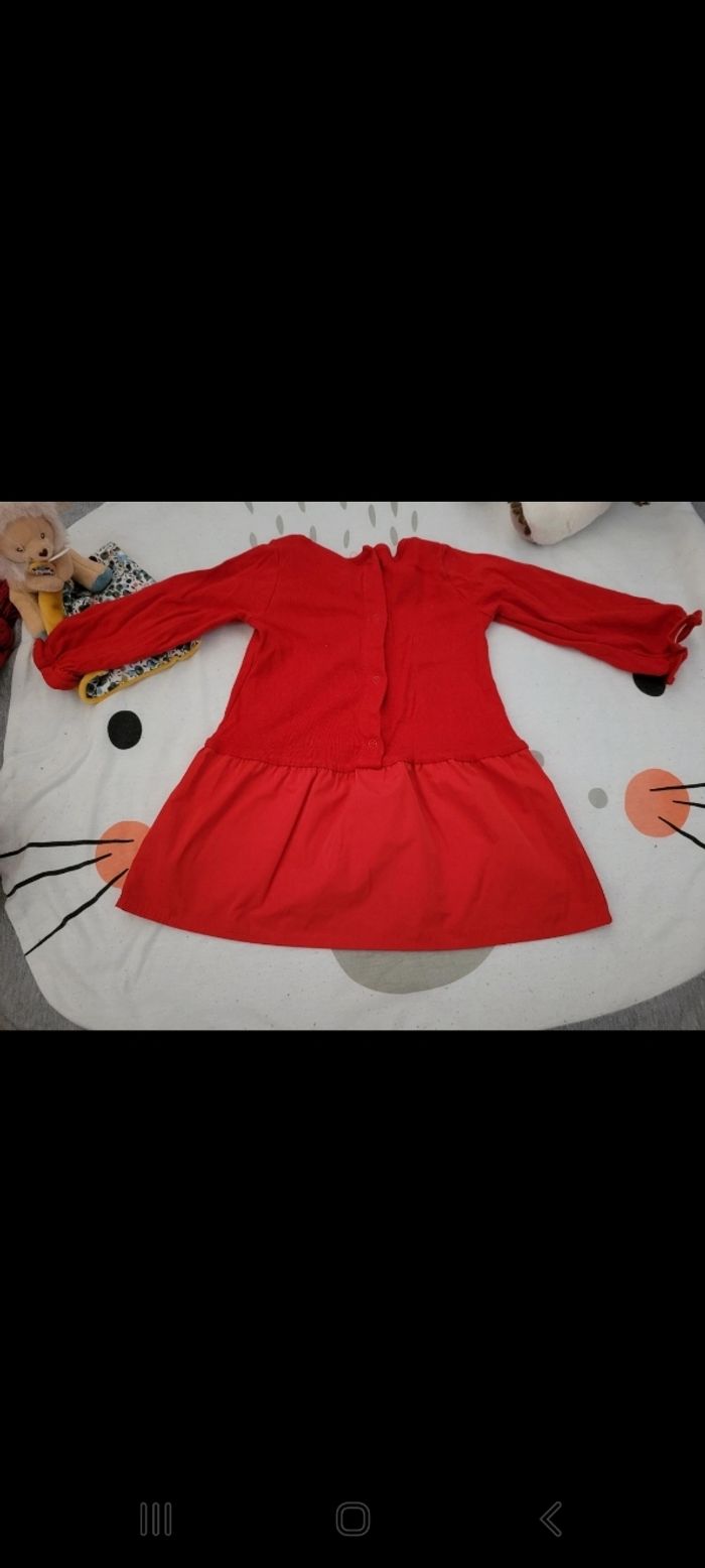 Robe à manches longues Petit Bateau 12 mois