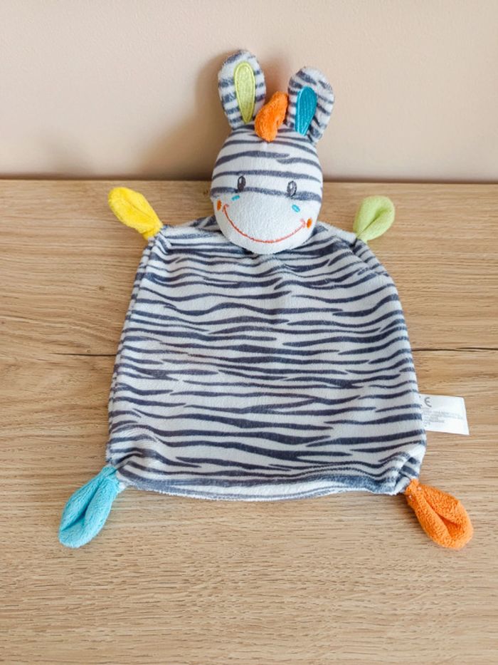 Doudou zèbre nicotoy