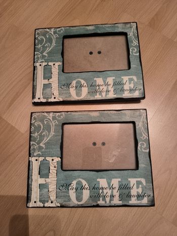 Lot de 2 cadres photos neufs