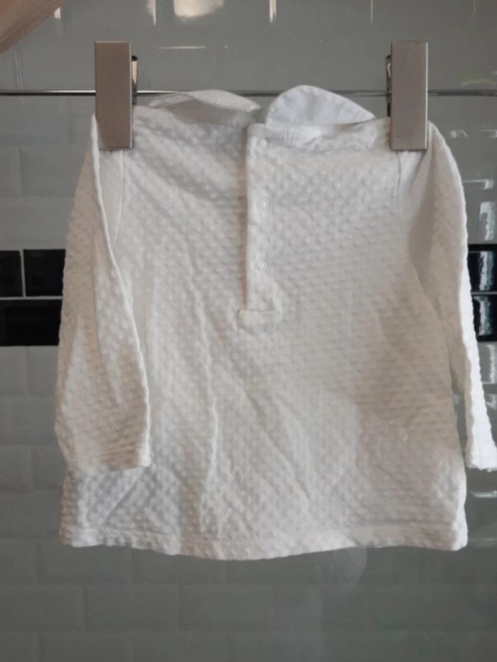 🌸 tee-shirt manches longues fille en 6 mois obaibi 🌸 - photo numéro 4