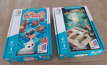 Lot de 2 jeux de réflexion enfant neufs