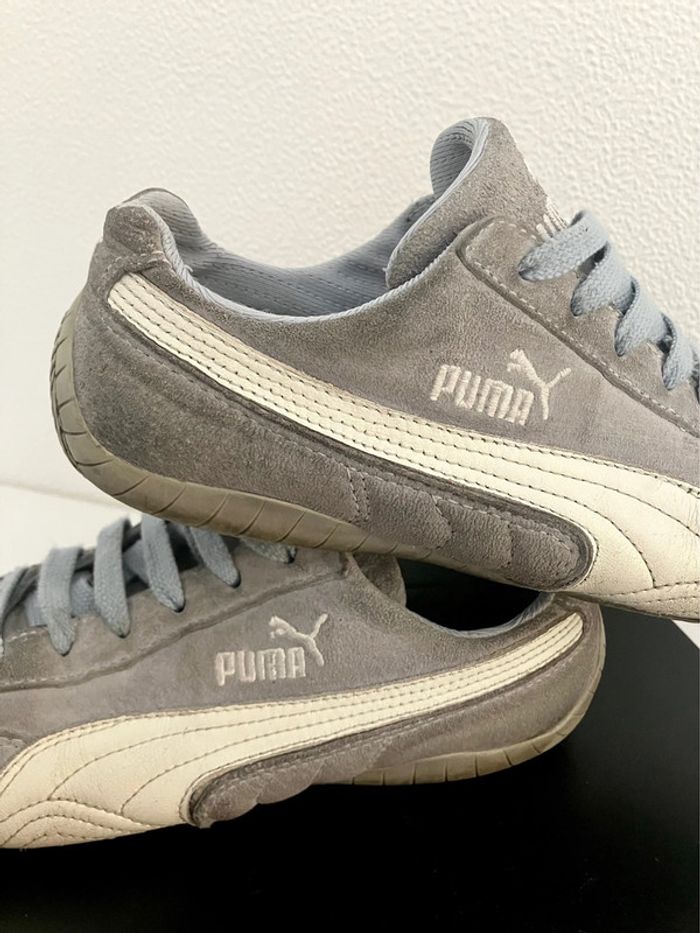 Puma Speedcat OG ‘Grey-Sky Blue’ / White - photo numéro 2