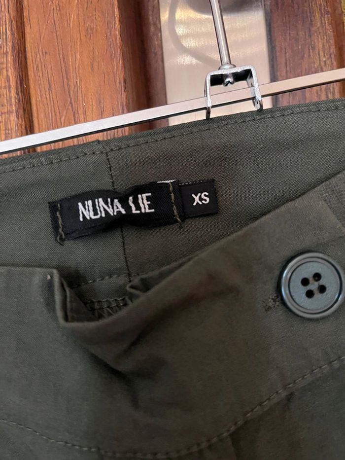 Pantalon slim stretch kaki XS Nuna Lie - photo numéro 3