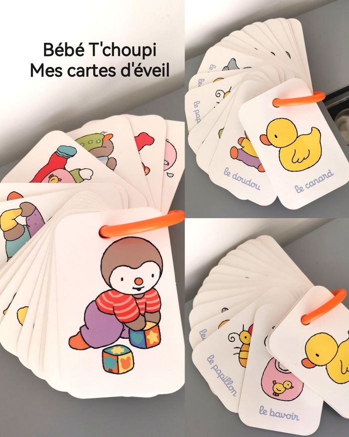 T'choupi mes cartes d'éveil