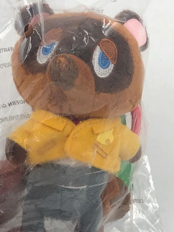 Peluche porte clé Nintendo Animal Crossing Tom Nook neuf - photo numéro 2