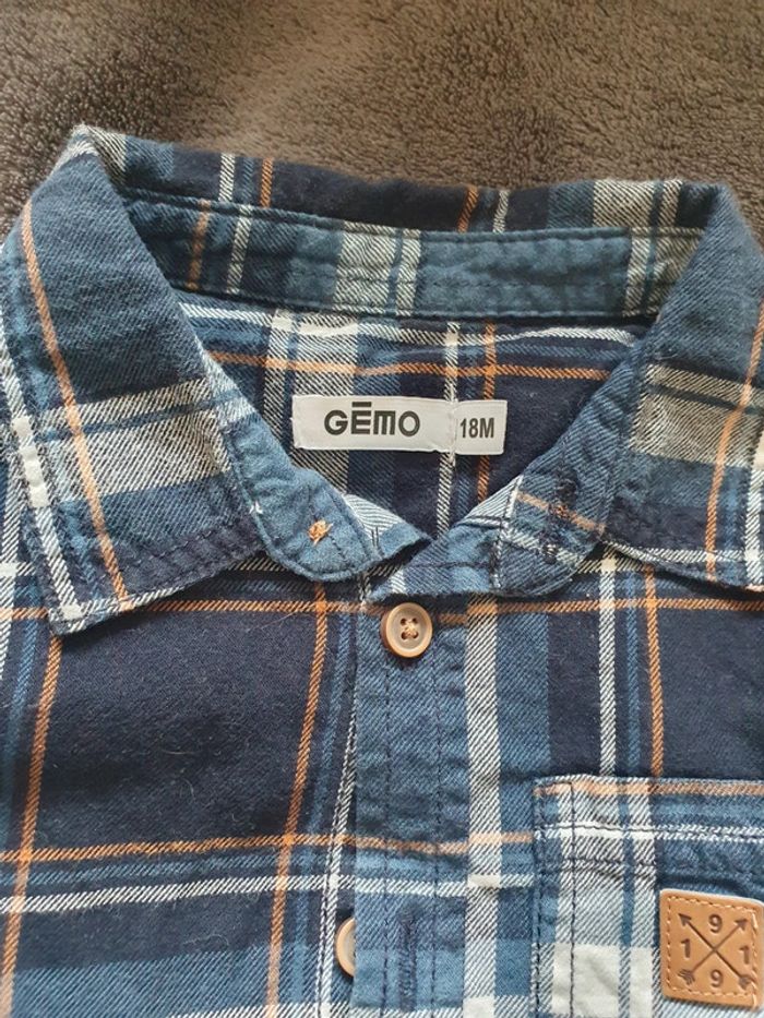 Ensemble pantalon + chemise 18 mois Gemo - photo numéro 4