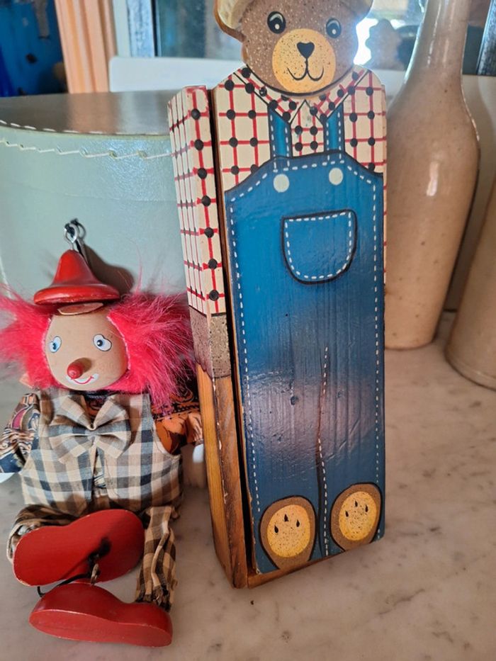 Plumier en bois vintage - photo numéro 7