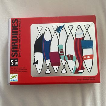 Jeu d’observation les sardines Djeco
