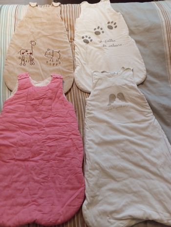 Lot de 4 gigoteuses turbulette