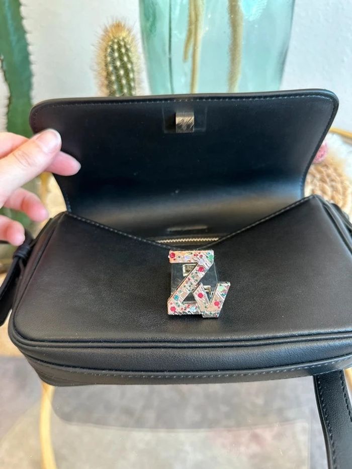 Sac bandoulière mini en cuir ZV Initiale - Zadig&Voltaire - photo numéro 10