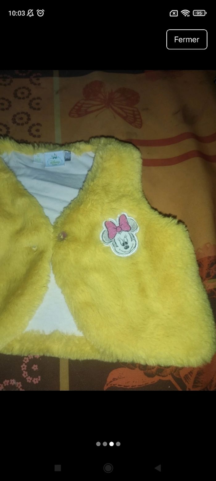 Gilet bébé Disney e40 - photo numéro 4