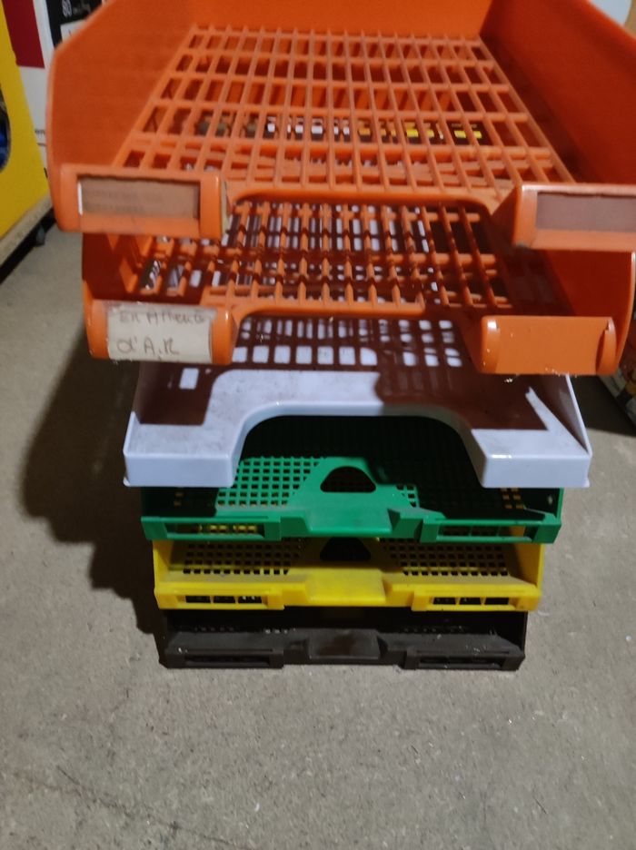 6 range documents empilable - photo numéro 2