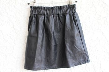 Jupe style cuir Kiabi