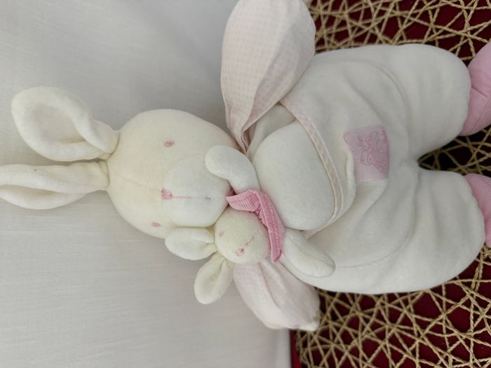 Doudou Lapin vintage MOULIN ROTY - photo numéro 2