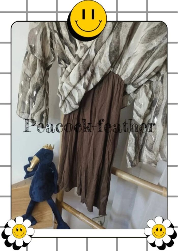 Robe marron TU - photo numéro 3
