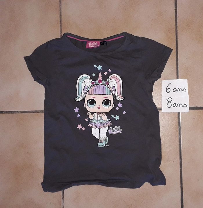 Tee-shirt 6/8ans fille