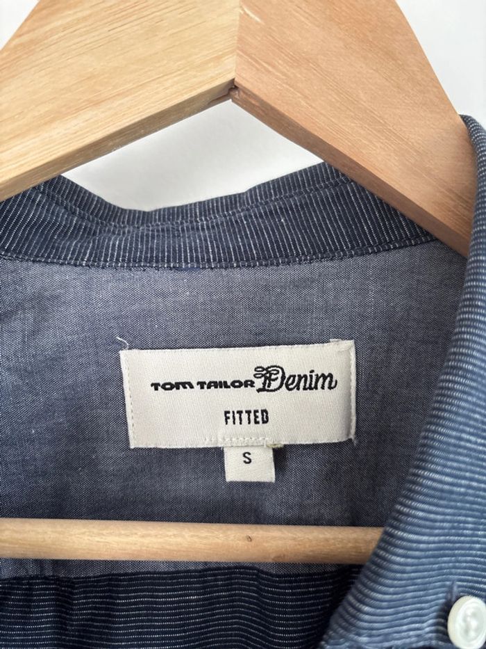 Chemisette bleu marine tom tailor taille S - photo numéro 2