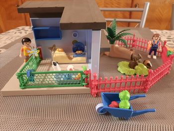 Playmobil maisonnette des rongeurs et lapins