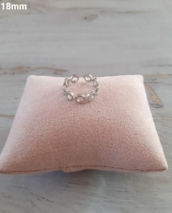 Bague argentée