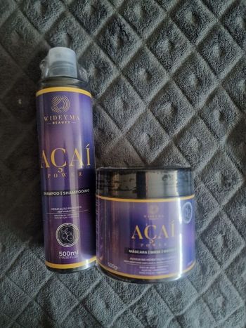 Shampoing 500ml et masque 500g  wideyma