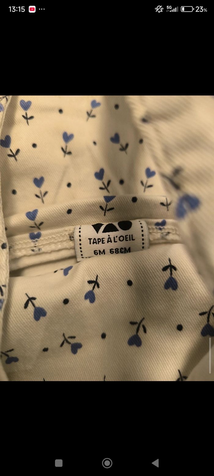 Robe taille 6 mois - photo numéro 4