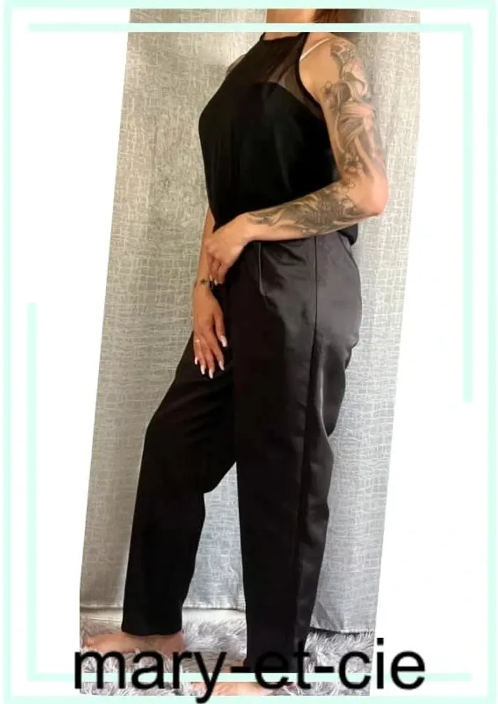 SOLDE Combinaison noire taille 42 - mademoiselle R - neuf - photo numéro 3